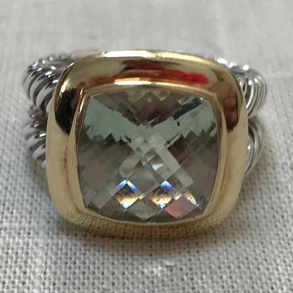David Yurman Jewelry - Authentic DAVID YURMAN 11mm Prasiolite Ring